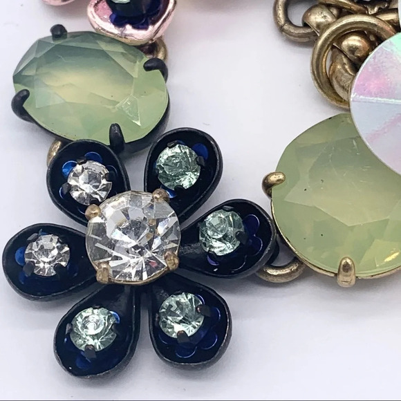 J. Crew Sequin Brulee Flower Necklace - Picture 10 of 11